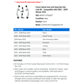 thumbnail image 2 of Front Control Arm and Sway Bar End Link Kit - Compatible with 2003 - 2009 Nissan 350Z 2004 2005 2006 2007 2008, 2 of 2