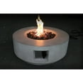 thumbnail image 4 of Living Source International Propane/Natural Gas Fire Pit Table in Gray Finish, 4 of 5