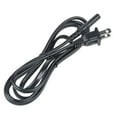 thumbnail image 4 of PGENDAR 5ft 2-Pin AC IN Power Cord Cable Outlet Plug Lead for JVC EM65FTR EM42FTR EM39T LED HD TV Monitor (4FT Cable), 4 of 5