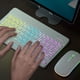 thumbnail image 5 of Teclado inalámbrico Bluetooth con Ratón blanco Sunnimix, 5 of 8