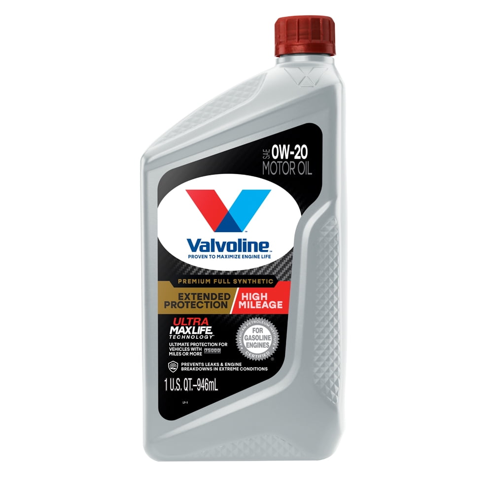Valvoline Full Synthetic Extended Protection High Mileage 0W-20 