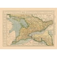 thumbnail image 2 of Reynold 14x11 White Modern Wood Framed Museum Art Print Titled - Ontario Canada - Reynold 1921, 2 of 4