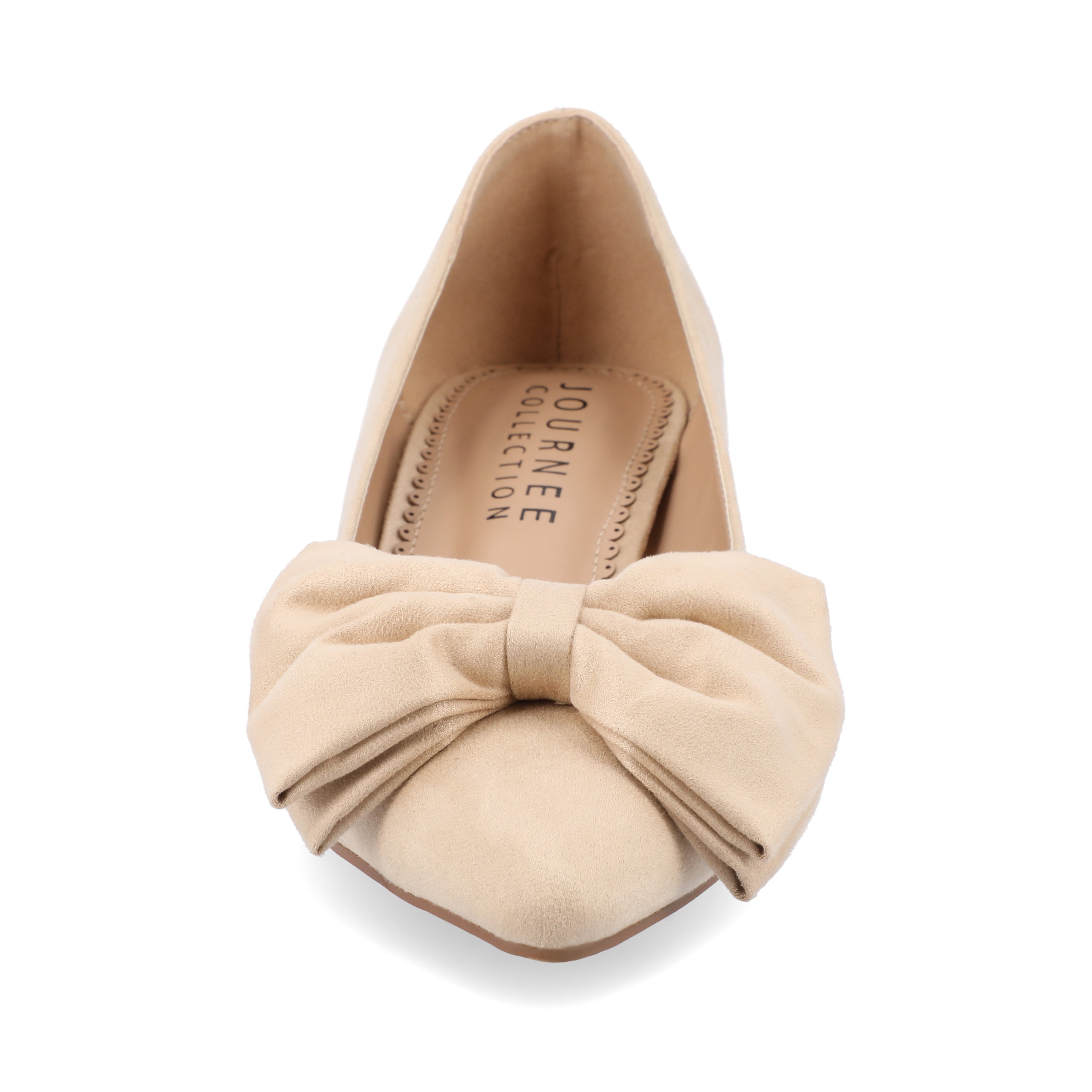 Journee Womens Orana Pointed Toe Kitten Heel Pumps, Widths Available