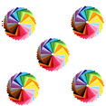 thumbnail image 2 of 200Pcs Felt Fabric Squares DIY Craftwork Felt Crafts Assorted Colors Textile Fuzzy Fabrics for Sewing, 2 of 7