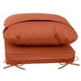 thumbnail image 3 of 24x24 Waterproof Outdoor Deep Seat Cushion for Patio Furniture Cushion Replacement, Rust, 3 of 10