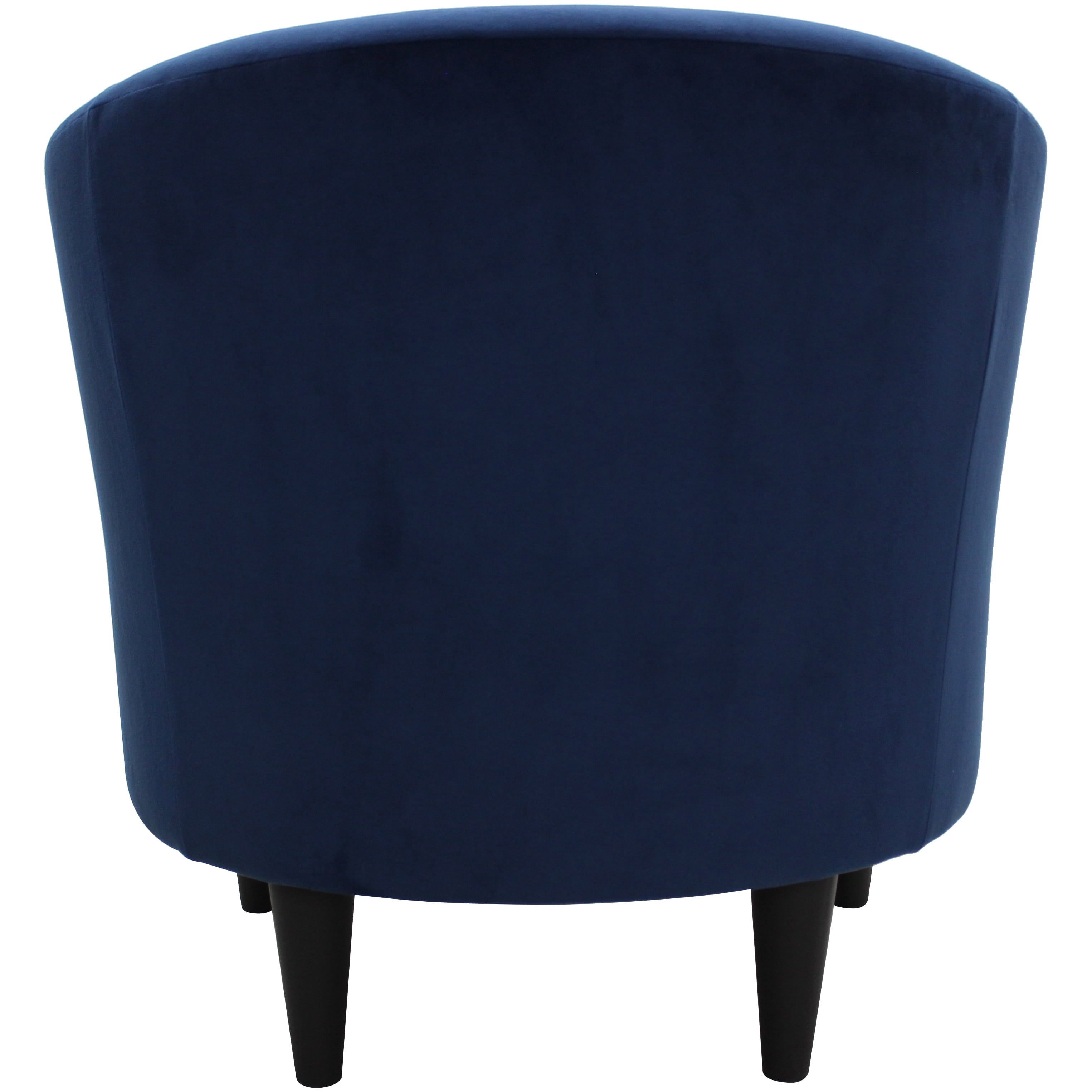 Mainstays Microfiber Tub Accent Chair, Blue
