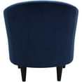 thumbnail image 3 of Mainstays Microfiber Tub Accent Chair, Blue, 3 of 6