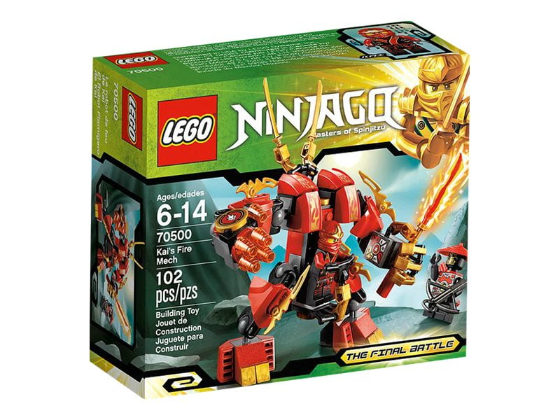 bronze Spænde Svinde bort LEGO Ninjago Kai Fire Mech Play Set - Walmart.com