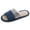 (Male)Navy Blue, variant on ZTTD Slippers for Women Memory Foam Indoor Shoes Mens Flip Flops Breathable Open Toe Sandals Comfort House Slippers Pink