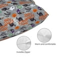 thumbnail image 5 of Salouo Happy Halloween Pattern Pillow Cases,1PC Pillow Covers with Envelope Closure Decorative Pillow Case for Bed Couch,Pillows Not Included-20"x30", 5 of 6