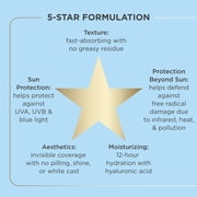 ISDIN Fusion Water MAGIC Ultralight Daily Sunscreen, Broad Spectrum SPF 40, Formulated with Hyaluronic Acid, 3.4 Fl Oz