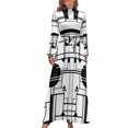 thumbnail image 2 of Vestido largo Prairie Pop Vestido de mujer Ropa elegante Vestido de fiesta para mujer 2024, 2 of 5