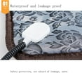 thumbnail image 5 of Moocorvic Pet Heating Pad, Outdoor Heated Dog House Waterproof Heated Cat Bed Indoor Electric Blanket Constant Temperature 18x18inch(Gray), 5 of 9