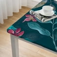 thumbnail image 4 of HAOXIT   Tablecloth Wrinkle Free Table Cover Flower Tablecloth Tablecloth for Dinner 46*46, 4 of 7