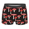 thumbnail image 5 of Uemuo Forest Mushrooms Pattern Men's Boxer Briefs,Trunk Anti-Chafing,Comfortable, Durable, and Stylish Underwear-, 5 of 9