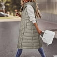 thumbnail image 5 of Vedolay Coat for Women Winter Long Sleeve Open Front Cardigan Coat 2023 White,2XL, 5 of 5