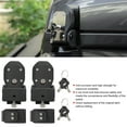 thumbnail image 3 of Lock Car Hood Lock Latches Buckle Pins Catch with Key Fit For   JL 2018+, 3 of 8