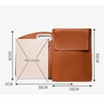 thumbnail image 2 of Laptop Tote Bag Set, 2-Piece Waterproof Leather Computer Briefcase & Crossbody Purse for Women, Professional Work Tote with Organizer for 14-15.6 Inch Laptops, 2 of 7