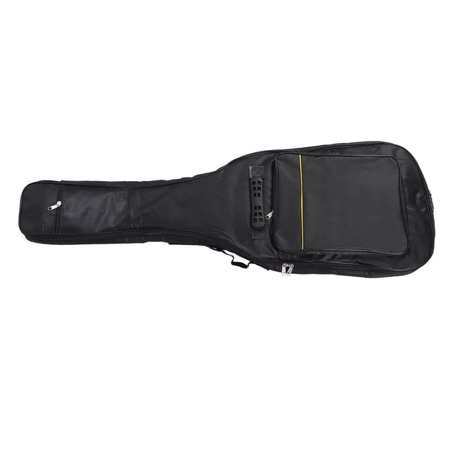 Electric Guitar Case, Portable 39in Electric Guitar Bag 7mm Padding Adjustable Shoulder Strap Protective for Studios