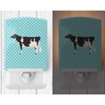 thumbnail image 2 of Caroline's Treasures BB7996CNL Holstein Cow Blue Check Ceramic Night Light, 6x4x3", multicolor, 2 of 2