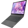 thumbnail image 3 of Lenovo Flex 5i 15.6" FHD Touch Screen Laptop | Intel Core i5-1135G7 Processor | 8GB RAM | 256GB SSD | Intel Iris Xe Graphics | Windows 11 Home | Graphite Grey | Bundle with Stylus Pen, 3 of 6