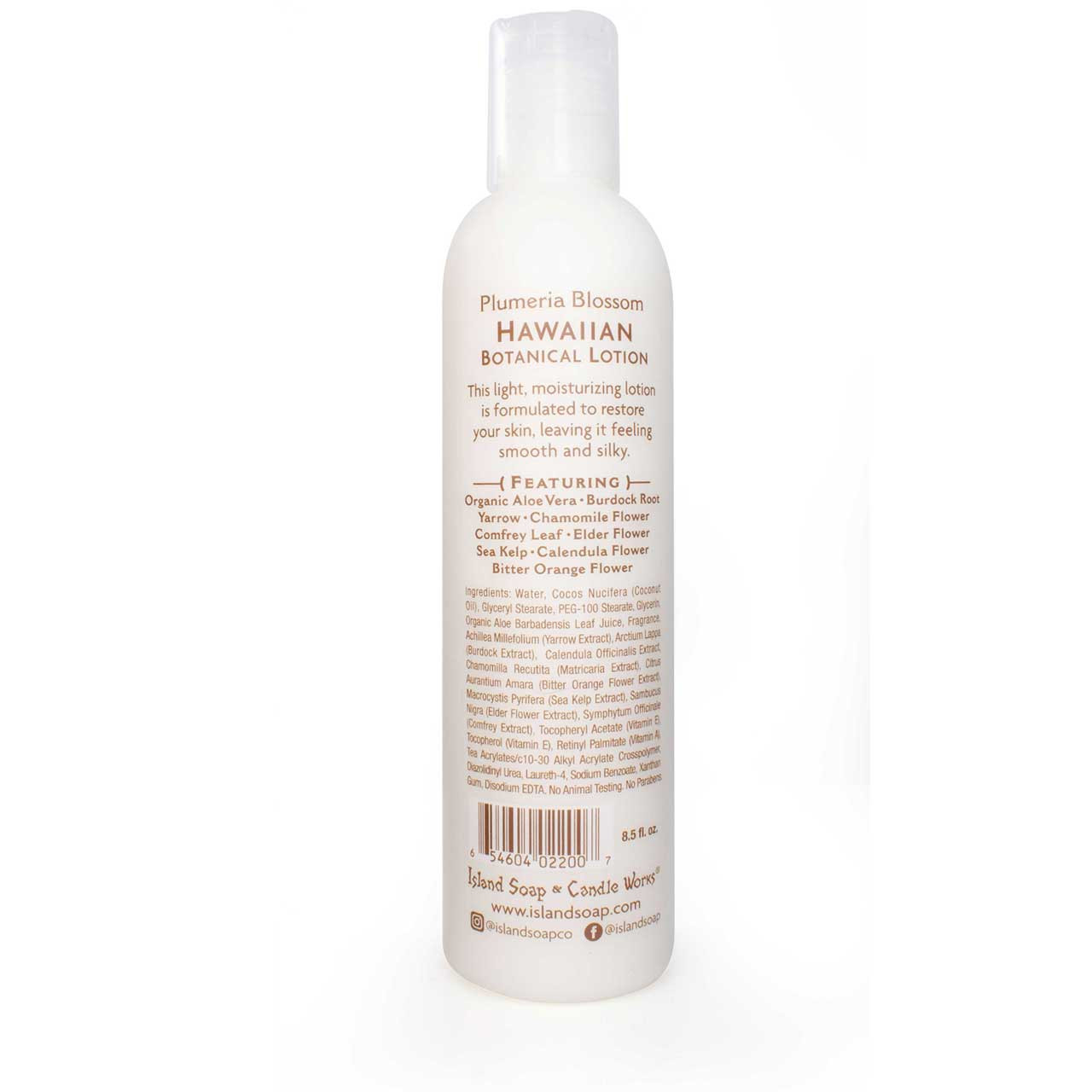 8.5 oz. Plumeria Blossom Botanical Lotion