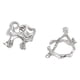 thumbnail image 3 of Anillo de mujer 2 piezas Anillo de onda Galvanoplastia Elegante para aniversario ANGGREK Otros, 3 of 8