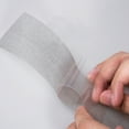 thumbnail image 4 of Window Screen Repair Kit Strong Adhesive & Waterproof Tape Fiberglass Covering mesh, Repair for Window Screen and Screen Door tears Holes Black, 4 of 9