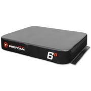 Meister PROFOAM™ Plyo Boxes - Foam Plyometric Jump Boxes for Professional Gyms - Black - Single 6" Box (6" x 36" x 30")