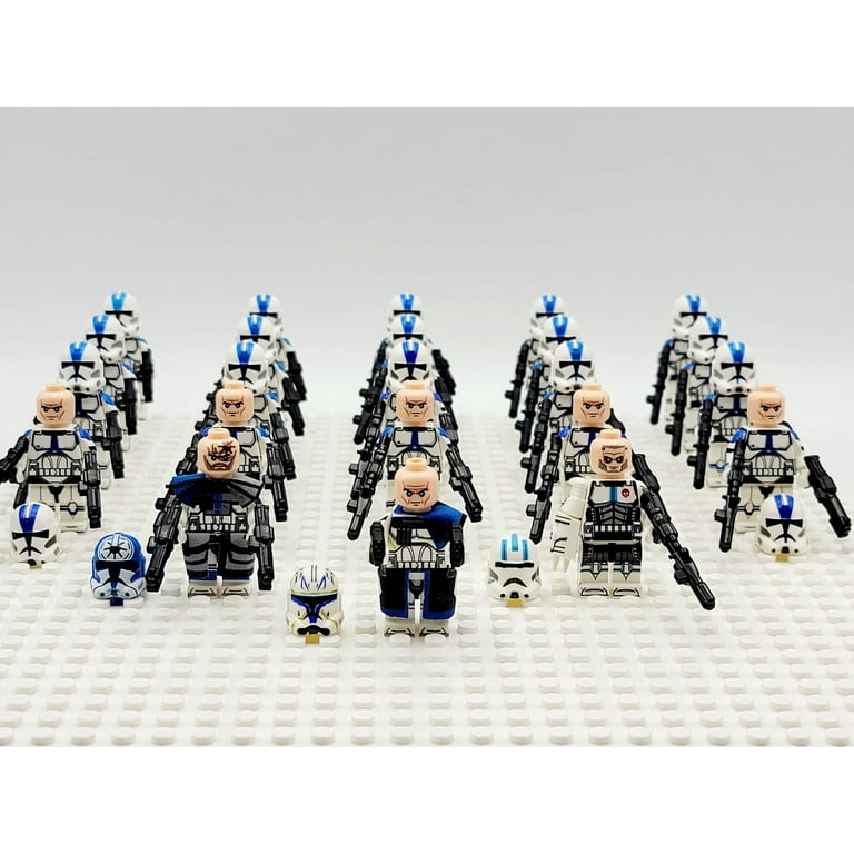 Lego 501st clone trooper army hotsell