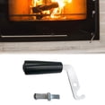 thumbnail image 6 of TISHITA Fireplace Door Handle Parts Household Accessory, High Temperature Resistance, Easy to Install Door Handle Metal Handle, 6 of 8
