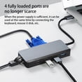 thumbnail image 3 of Seitruly USB-C LC10 Hub Office Home Unidad de expansión con conector de lector Extensor de transmisión de alta velocidad Reemplazo para Lenovo Thinkplus Electrónica, 3 of 6