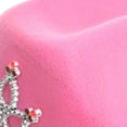 thumbnail image 5 of GIFTEXPRESS CHILD LED Blinking Pink Tiara Cowboy hat CHILD SIZE, 5 of 6