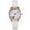 White, variant on Jewelry VerPetridure Sleek Minimalist With Leather Band Dial Women's Quartz Watch Gift Watch