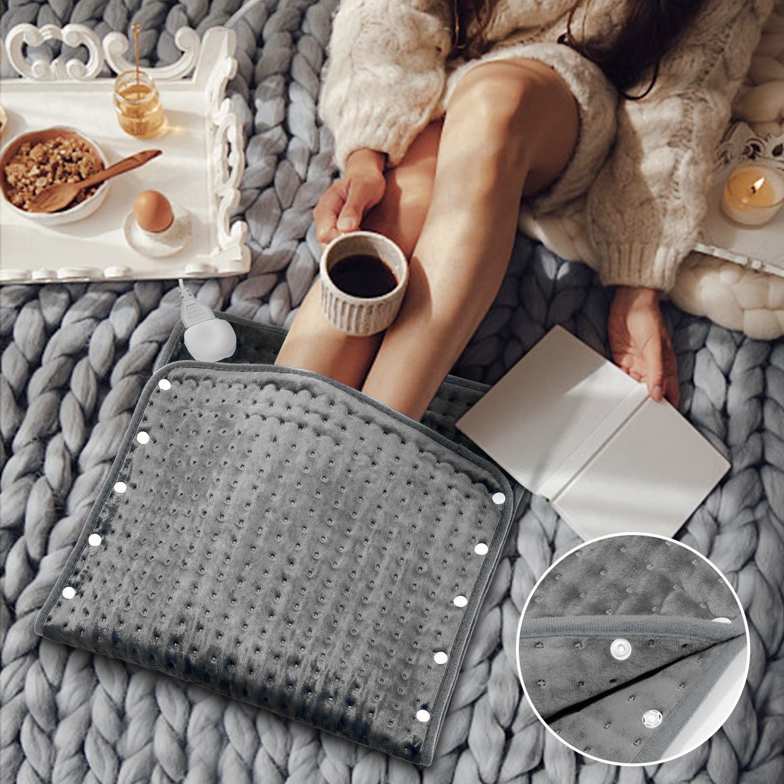 Extra Large Super Soft Blanket Electric Blanket Foot Warmer Warm Body 3  Kinds Of Timers Electric 10 Temperature Modes Relief Heating Pad Heating  Heating Camping And Hiking Bare Blankets - Walmart.com