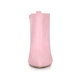 thumbnail image 6 of BLISSFUL STEP Women's Side Zip Pointy Toe Stiletto Heel Ankle Boots, 6 of 6