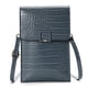 thumbnail image 1 of Bolso crossbody del hombro de las señoras del bolso del bolso del teléfono móvil de la pantalla táctil de la PU, 1 of 5