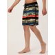 thumbnail image 2 of INSPIRE CHIC Shorts de ba?o con estampado de color en contraste de cintura con cordón de verano para hombre marrón 30 INSPIRE CHIC Short, 2 of 6