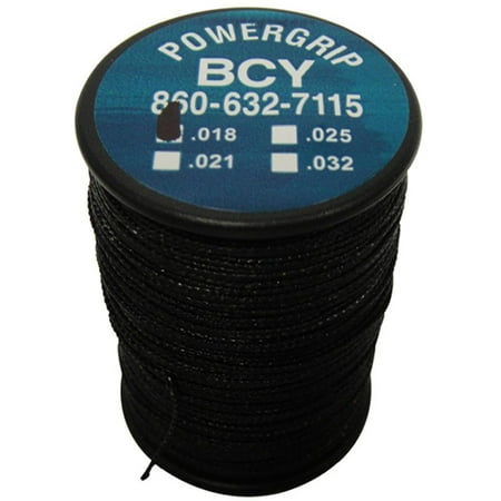 BCY 65808 Power Grip Serving Black. 018 100 yds Archery Spool Hunting Bow String
