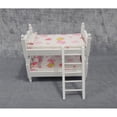 thumbnail image 2 of White Wooden Baby Doll Crib, Stackable Doll Bed Toy,Dolls Furniture is more structurally stable and last longer, 2 of 5