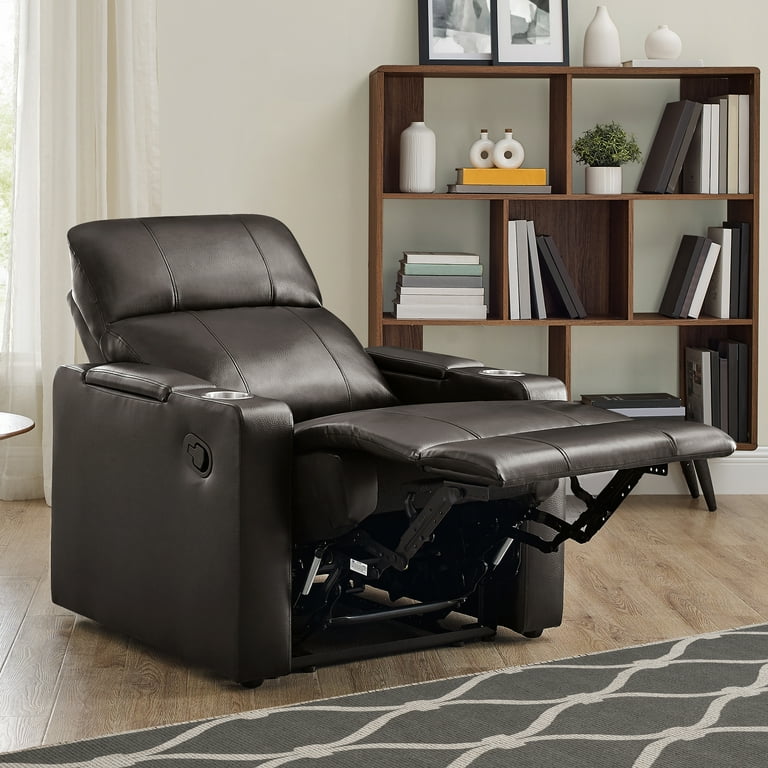 Comprar Sillon Mainstays Reclinable Leather Gel