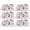 Type 6, variant on Miumaeov 6pcs Artificial Silk Flower Panels, Romantic Flower Wall, Flower Backdrop Panels for Outdoor Garden, Wedding, Photography Venue, Party (Type 8)