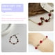 thumbnail image 3 of EeaseMX Pulsera de rosa con dije de flor, pulsera de cadena de rosa roja, regalo de San Valentín, 3 of 7