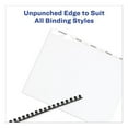 thumbnail image 6 of Print And Apply Index Maker Clear Label Unpunched Dividers, 5tab, Letter, 5 Sets | Bundle of 10 Packs, 6 of 7