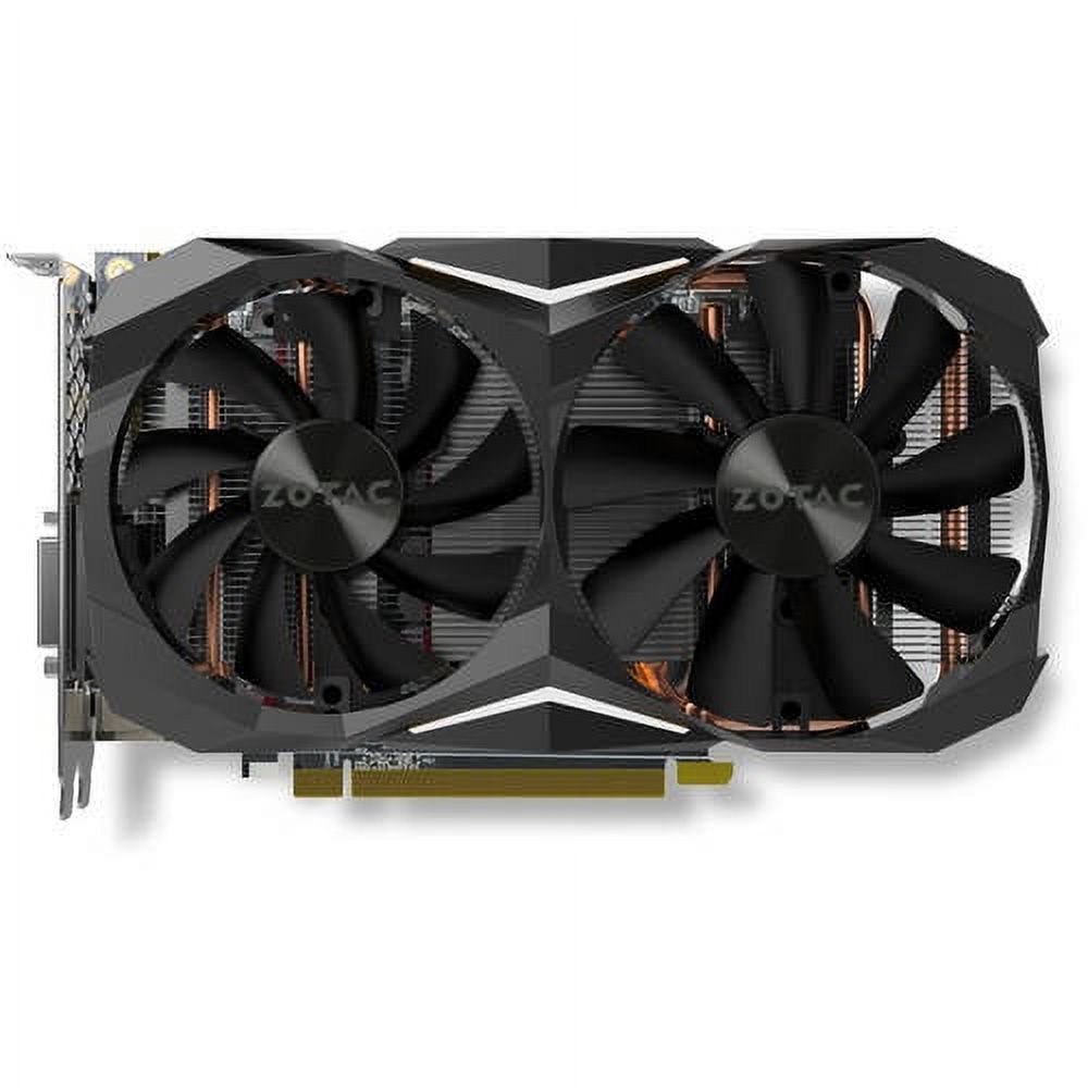 ZOTAC GeForce GTX 1080 Mini - Graphics card - GF GTX 1080 - 8 GB GDDR5X - PCIe 3.0 x16 - DVI, HDMI, DisplayPort