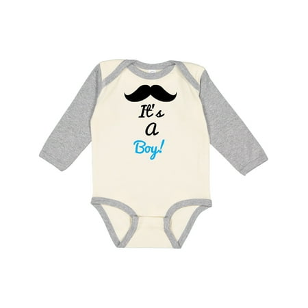 

Inktastic It s a Boy! Gift Baby Boy or Baby Girl Long Sleeve Bodysuit