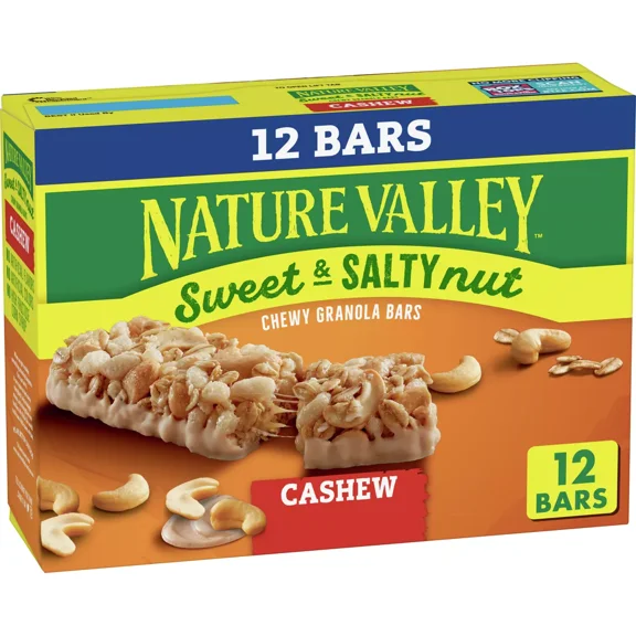 2x-Nature Valley Sweet and Salty Cashew Value pack - 12ct