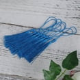 thumbnail image 6 of Yongwei 20pcs Handmade Tassels for Crafts - Sky Blue, 6 of 10