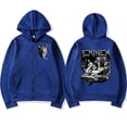 thumbnail image 3 of Rapper Eminem Sweat à Capuche Zippé Slim Shady Hommes Femmes Rétro Hip Hop Mode Surdimensionné Veste Streetwear Rose, 3 of 5