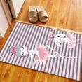 thumbnail image 6 of Accent Rugs, Kids Room Rugs, Custom Rugs, Entryway Rug, Ballet Girl And Rabbit Rug, Kids Rugs, Indoor Rug, Pink Rug, Office Rugs, Large Rug, 2.6'x4' - 80x120 cm, 6 of 9